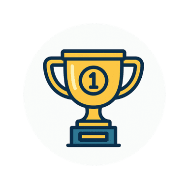 First Place Trophy Icon